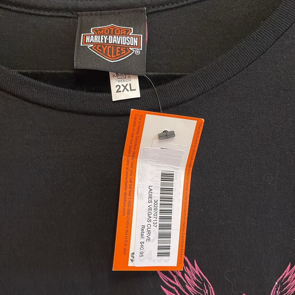 NWT Harley Davidson 2XL Vegas Tee - Picture 2 of 5